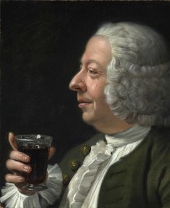 Hombre con Vino Tinto de Franz Laktanz Firmian